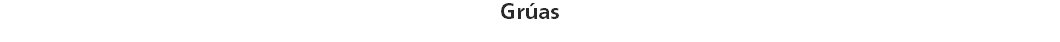 Grúas